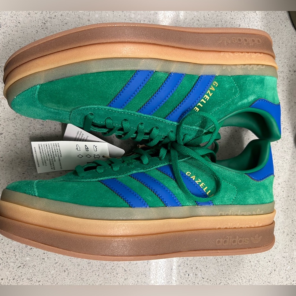 Adidas Women’s Gazelle bold sneakers size 10 NEW - Picture 5 of 12